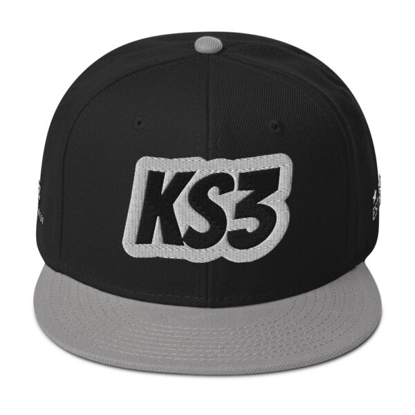 KS3 | Snapback Cap | Black/ Gray