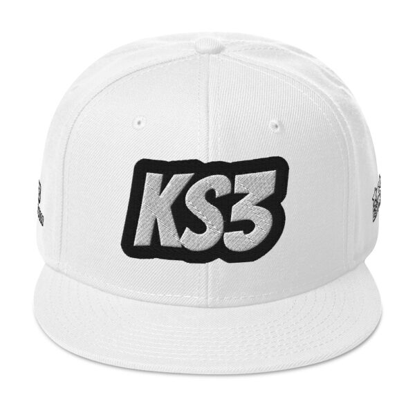 KS3 | Snapback Cap | White