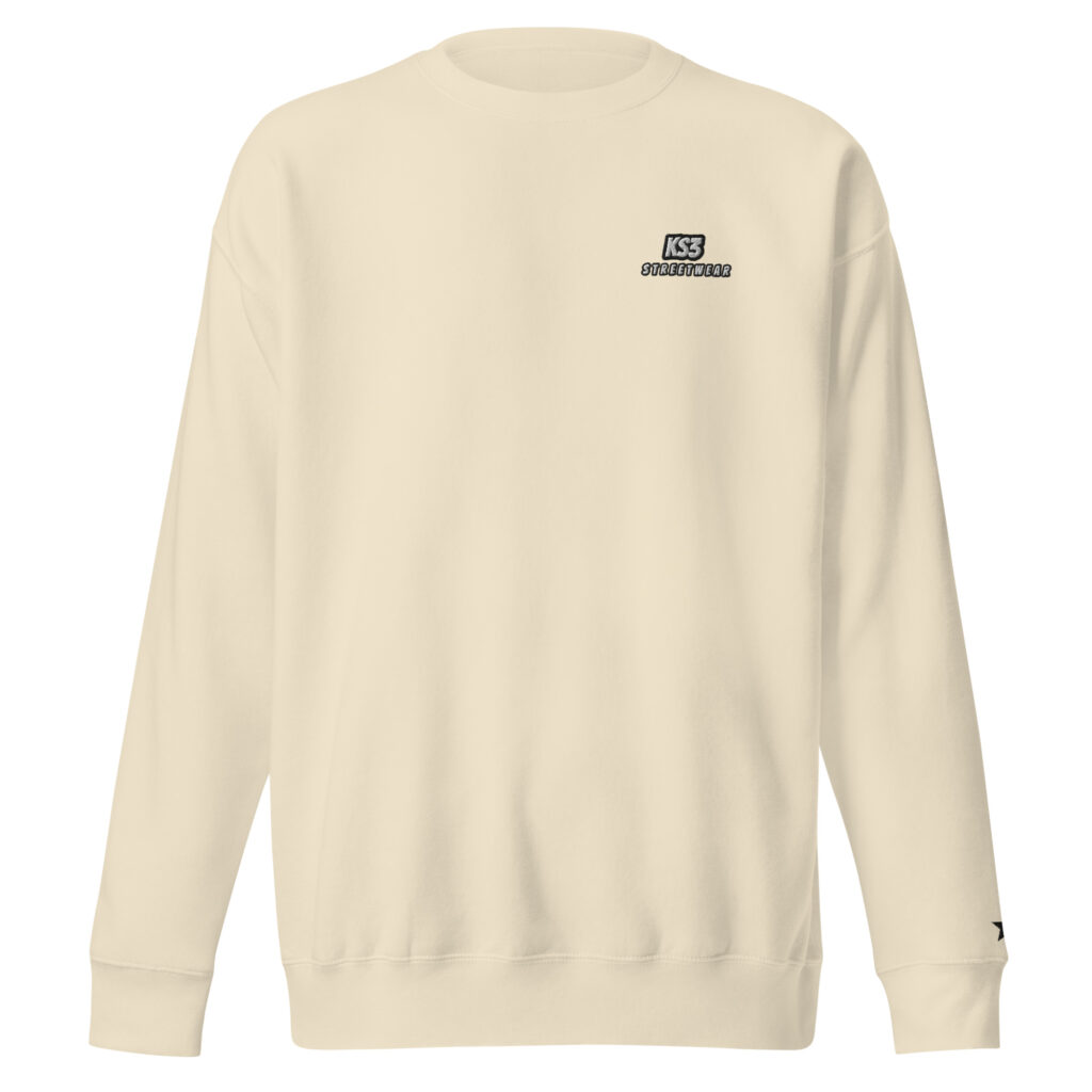 KS3 | Unisex Premium Sweatshirt | Bone