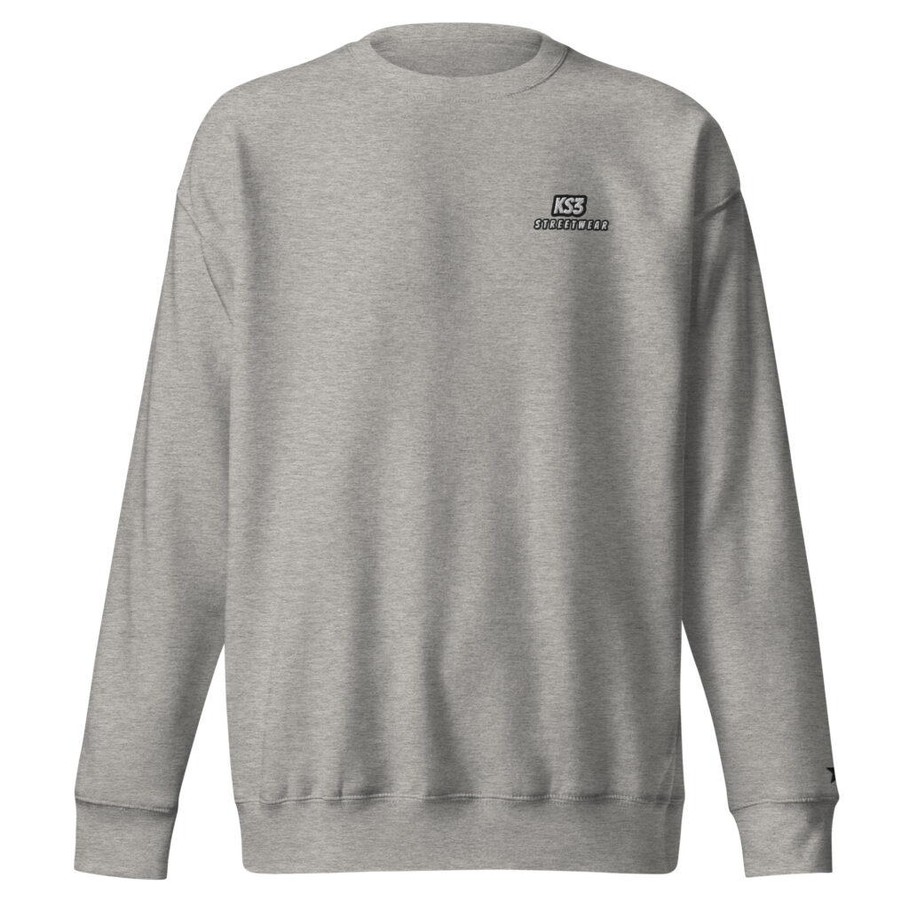 KS3 | Unisex Premium Sweatshirt | Carbon Grey