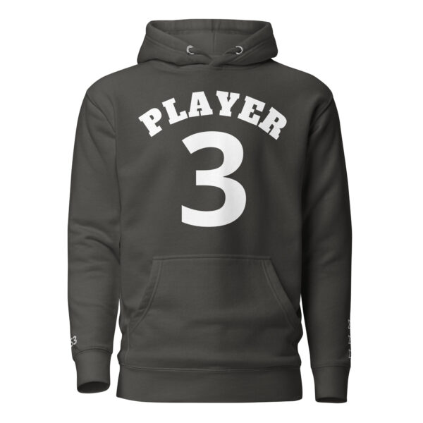 KS3 | Player 3 Premium Cotton Hoodie | Vintage Black
