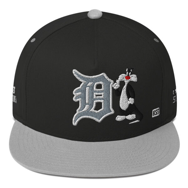 KS3 | Detroit Flat Bill Cap | Black/ Grey KS-2113