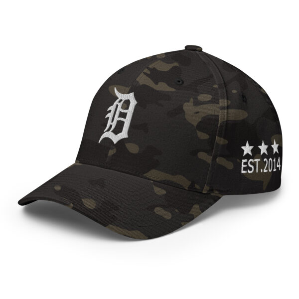 KS3 | Detroit Fitted Structured Twill Cap | Multicam Black/ White | S/M, L/XL