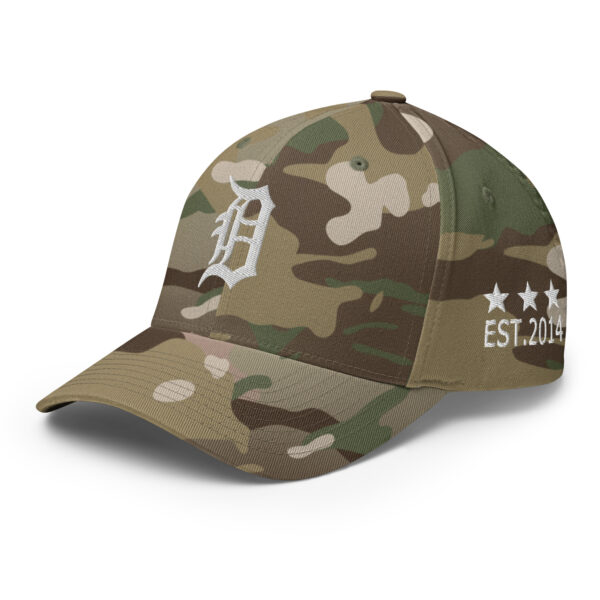 KS3 | Detroit Fitted Structured Twill Cap | Multicam Green/ White | S/M, L/XL