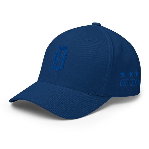KS3 | Detroit Fitted Structured Twill Cap | Royal Blue/ Royal Blue | S/M, L/XL