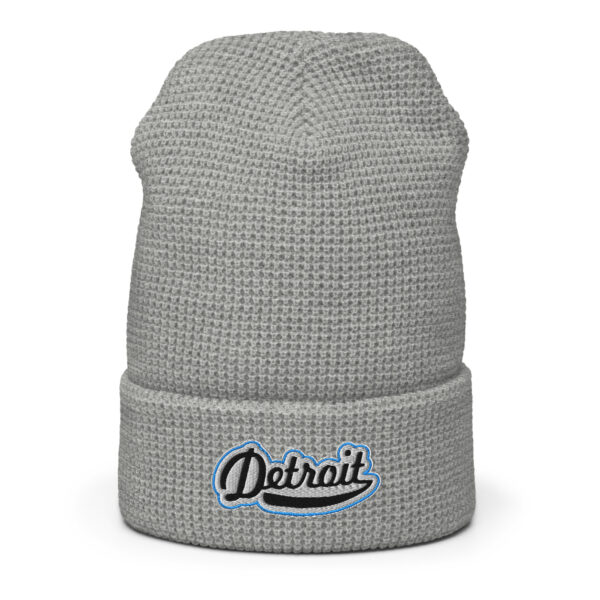 KS3 | Detroit Waffle Beanie Skullcap | Heather Grey