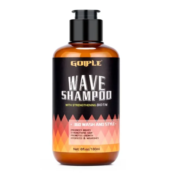 10/pc Medium Wave Brush Pomade 360 Wash Shampoo Gift Set