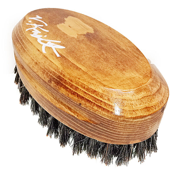 Honey Brown True Medium 360 Wave Brush | #KS3-201-CS