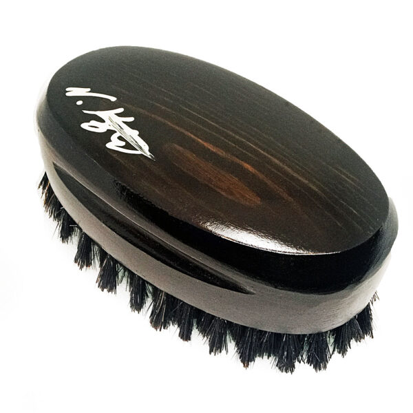 Ebony True Medium Deluxe 360 Wave Brush | True Medium Wave Brush | #KS3-222-CS