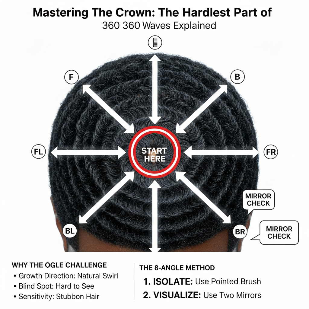 Mastering the Crown: The Hardest Part of 360 Waves Explained