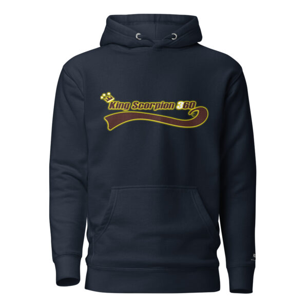 King Scorpion 360 Unisex Cotton Hoodie | Navy S-3XL