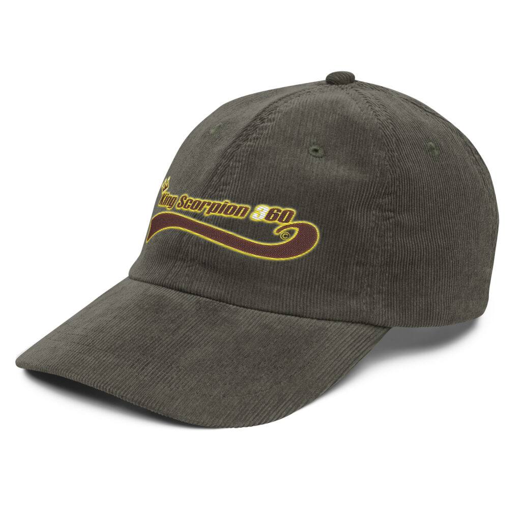 King Scorpion 360 Vintage Corduroy Cap
