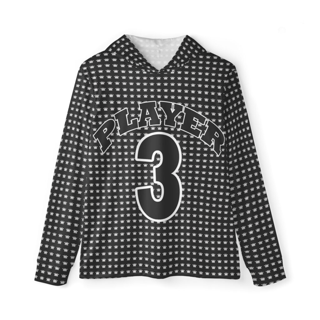Player 3 Sports Warmup Hoodie/ Black XS-4XL