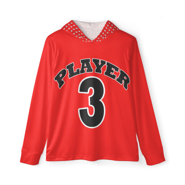 Player 3 Sports Warmup Hoodie/ Red XS-4XL