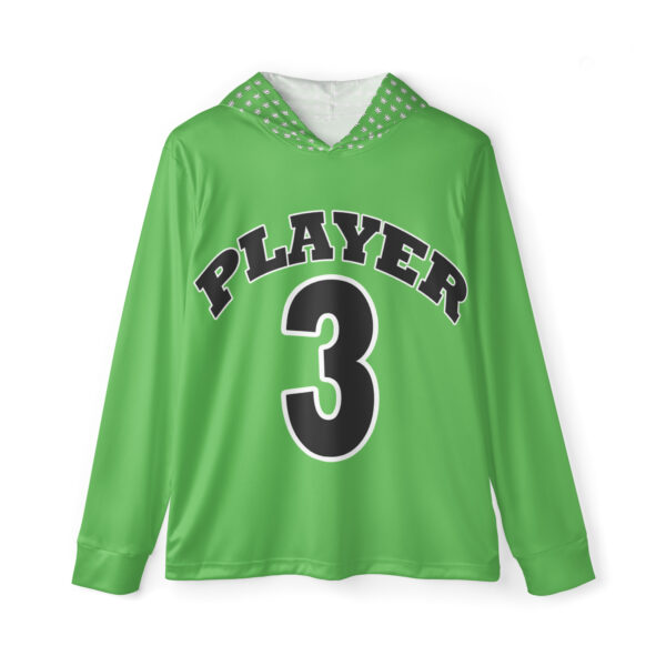 Player 3 Sports Warmup Hoodie/ Mantis/Black XS-4XL