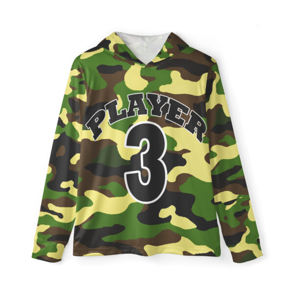 Player 3 Sports Warmup Hoodie/ Camo Green XS-4XL