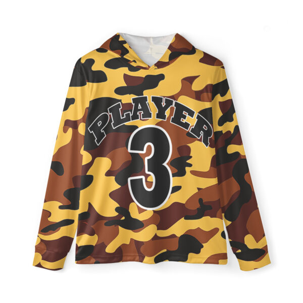 Player 3 Sports Warmup Hoodie/ Camo Brown XS-4XL
