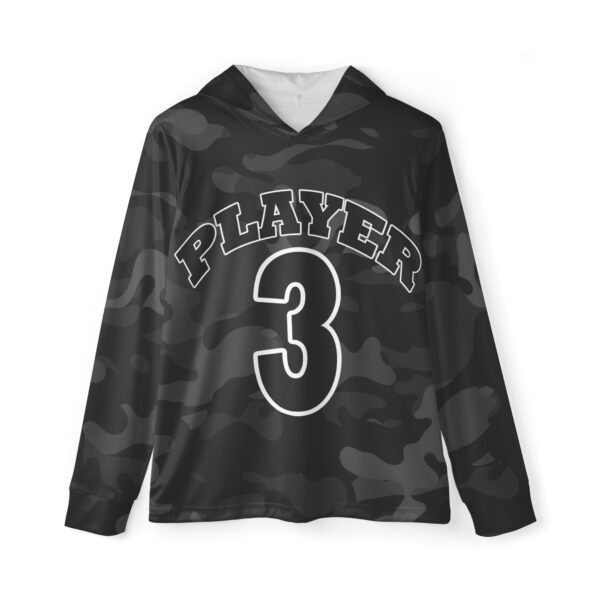 Player 3 Sports Warmup Hoodie/ Camo Black XS-4XL