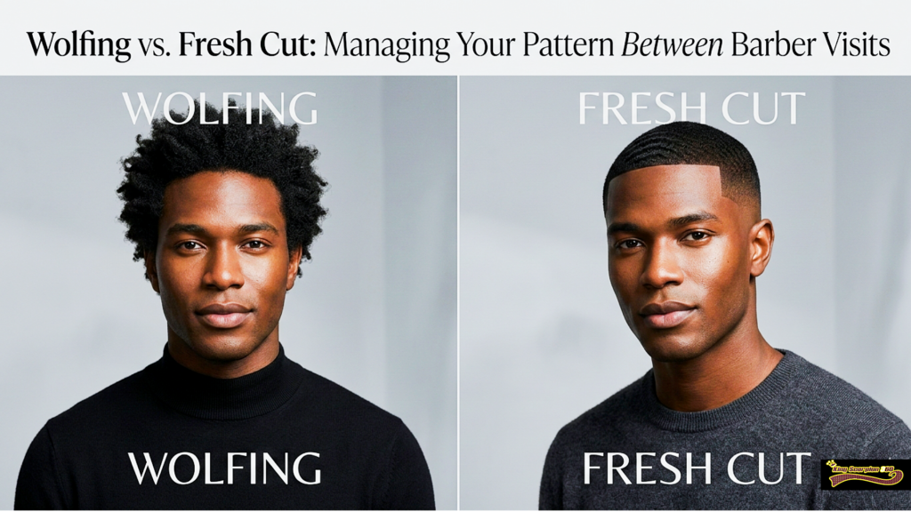 Wolfing vs. Fresh Cut: Managing Your Pattern Between Barber Visits
