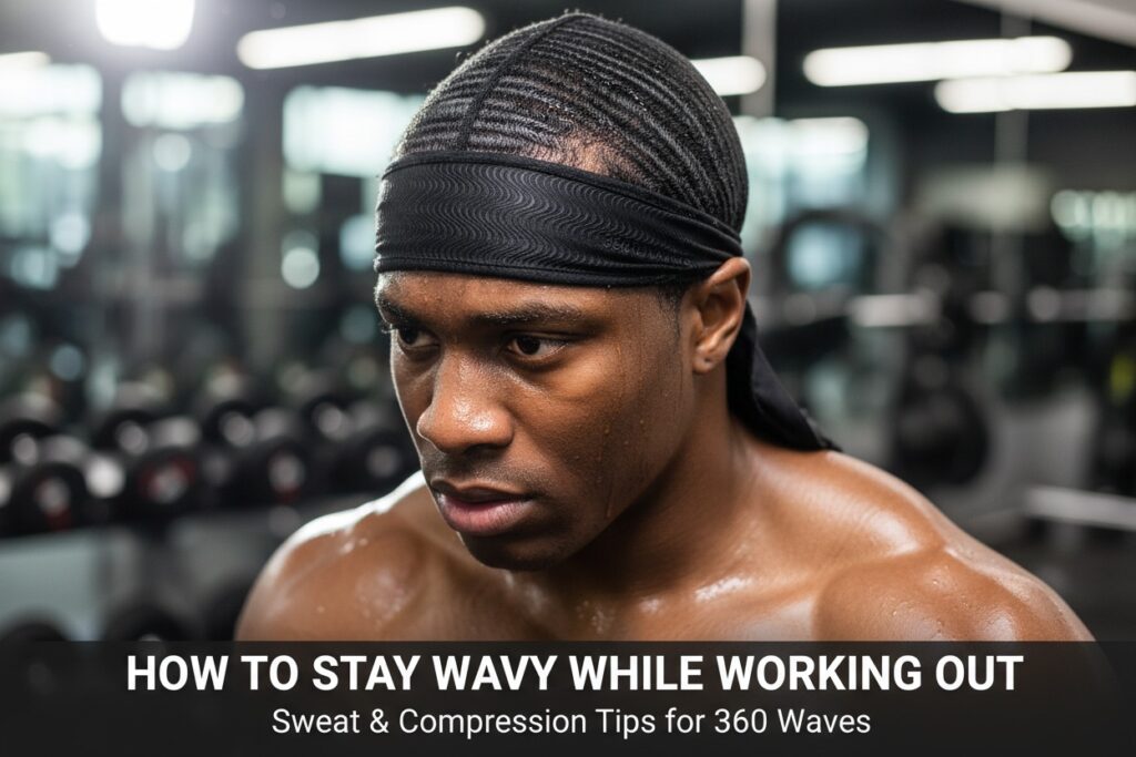 How to Stay Wavy While Working Out: Sweat and Compression Tips