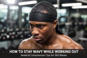 How to Stay Wavy While Working Out: Sweat and Compression Tips