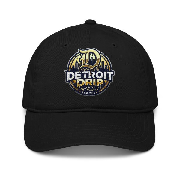 Detroit Drip Organic Dad Hat by K.S.3. | Black