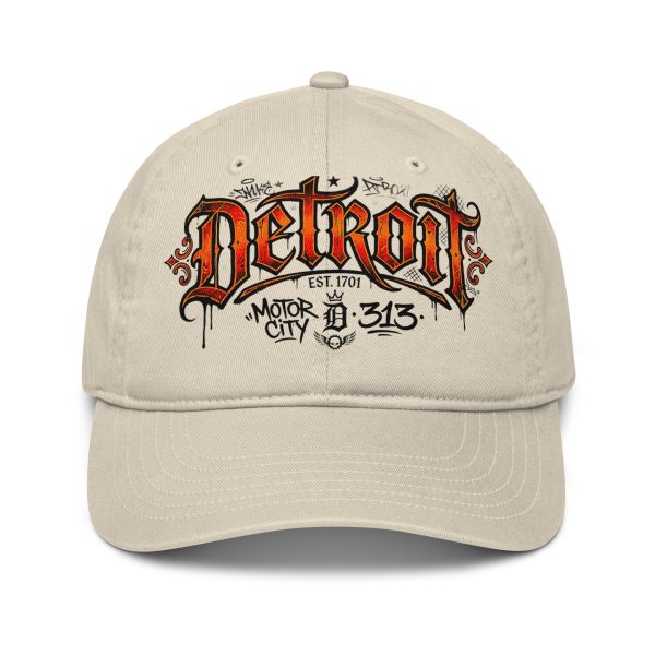 Detroit Organic Dad Hat | Spirit of Detroit Edition | Oster Brown