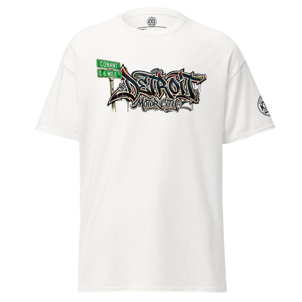 Detroit 313 Classic Cotton White Unisex T-Shirt | White S - 5XL - 01730#