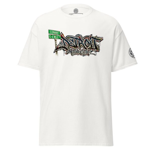 Detroit 313 Classic Cotton White Unisex T-Shirt | White S - 5XL - 01730#